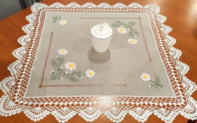 Elegancka serweta " Margerytki "