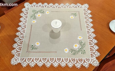 Elegancka serweta " Margerytki "