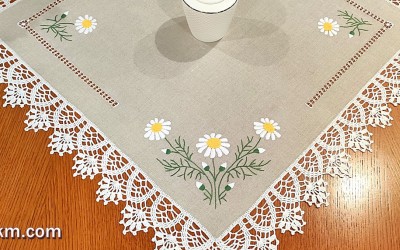 Elegancka serweta " Margerytki "