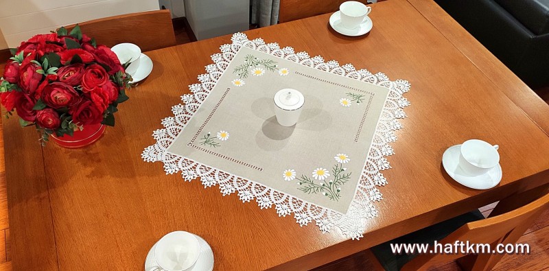 Elegancka serweta " Margerytki "