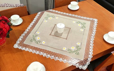 Elegancka serweta " Margerytki "