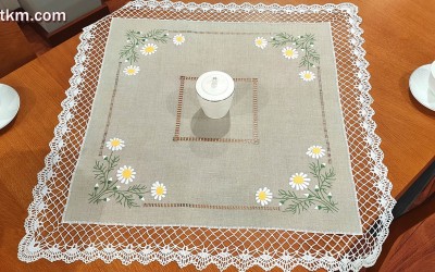 Elegancka serweta " Margerytki "