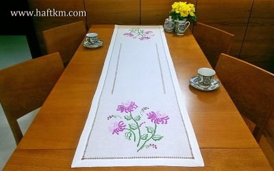 Piękny bieżnik  "Chryzantema"