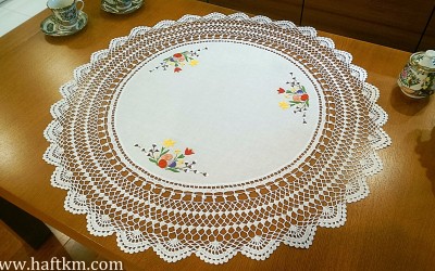 Ekskluzywna serweta " Wielkanocne bazie"