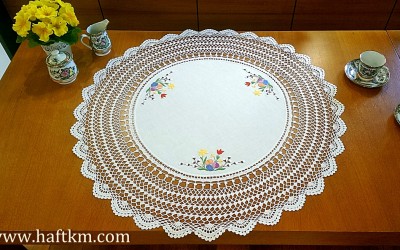 Ekskluzywna serweta " Wielkanocne bazie"