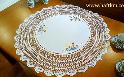 Ekskluzywna serweta " Wielkanocne bazie"