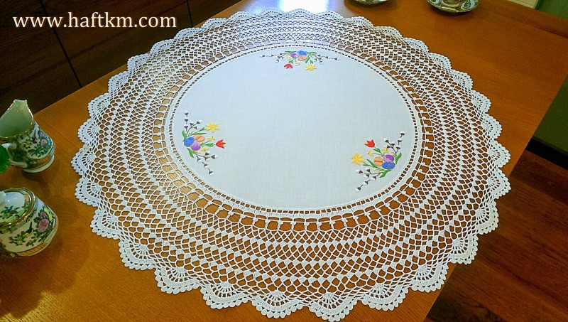 Ekskluzywna serweta " Wielkanocne bazie"